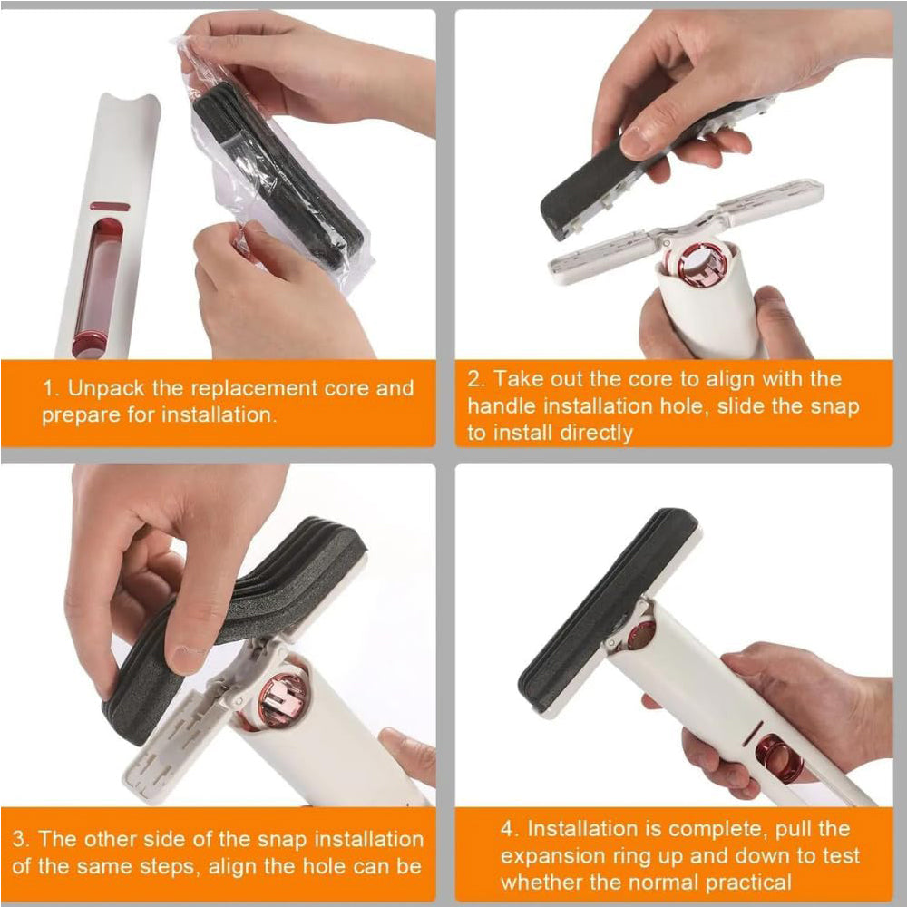 Self Squeeze Cleaning Mop Set
