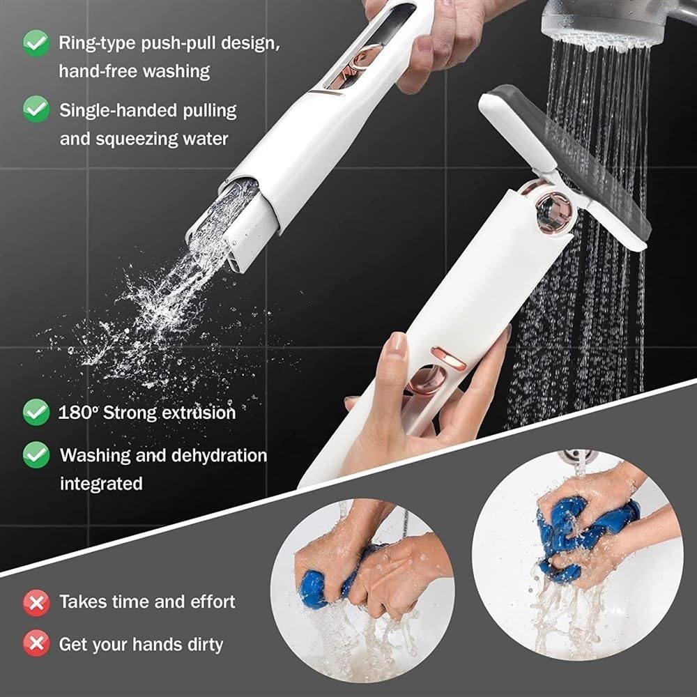 Self Squeeze Cleaning Mop Set