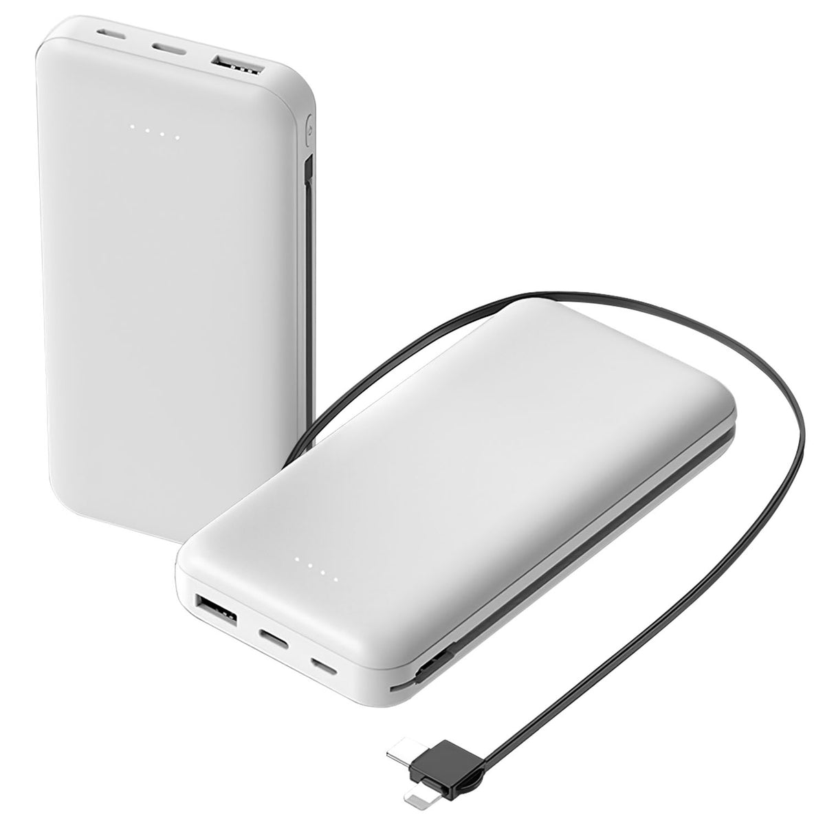 10000mAh Fast Charge Power Bank front view