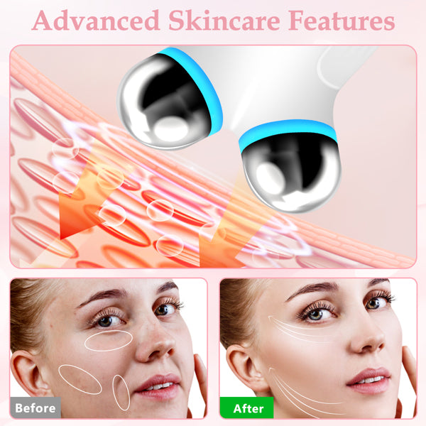 EMS Facial Beauty Device – Portable Facial Care Tool