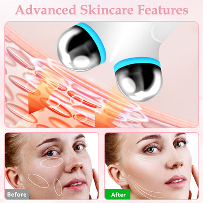 EMS Facial Beauty Device – Portable Facial Care Tool