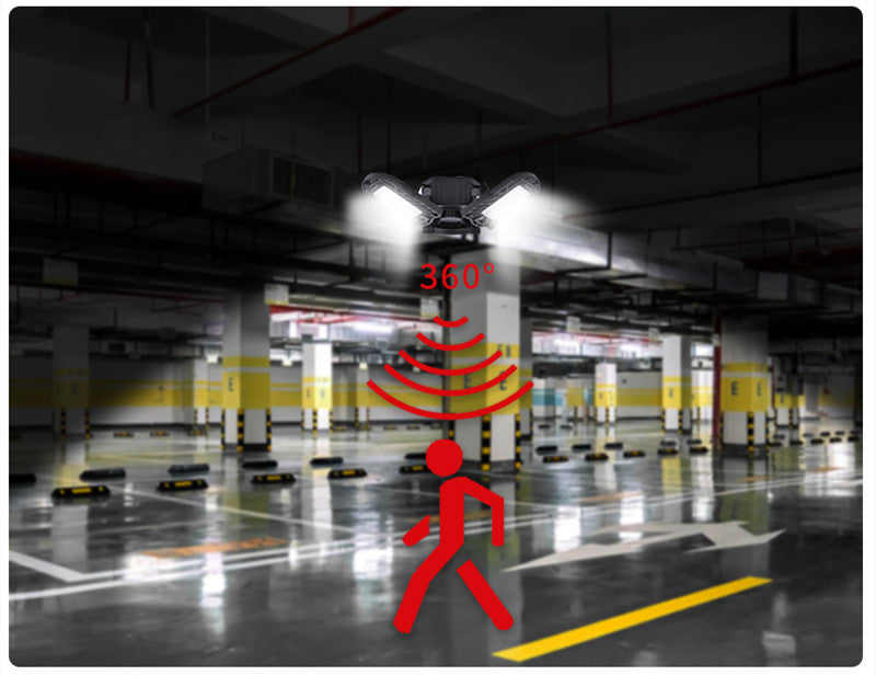 Deformable LED Garage Light