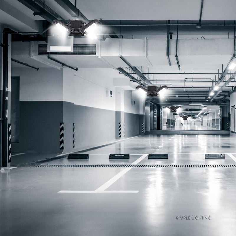 Deformable LED Garage Light