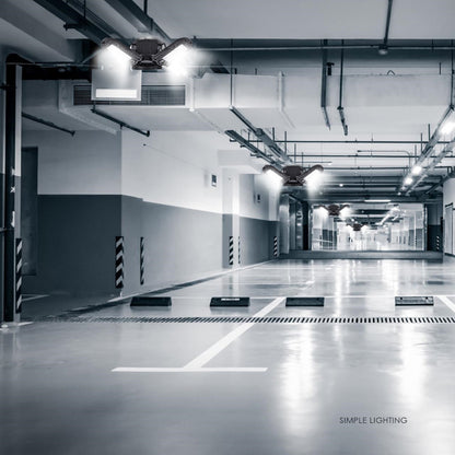 Deformable LED Garage Light