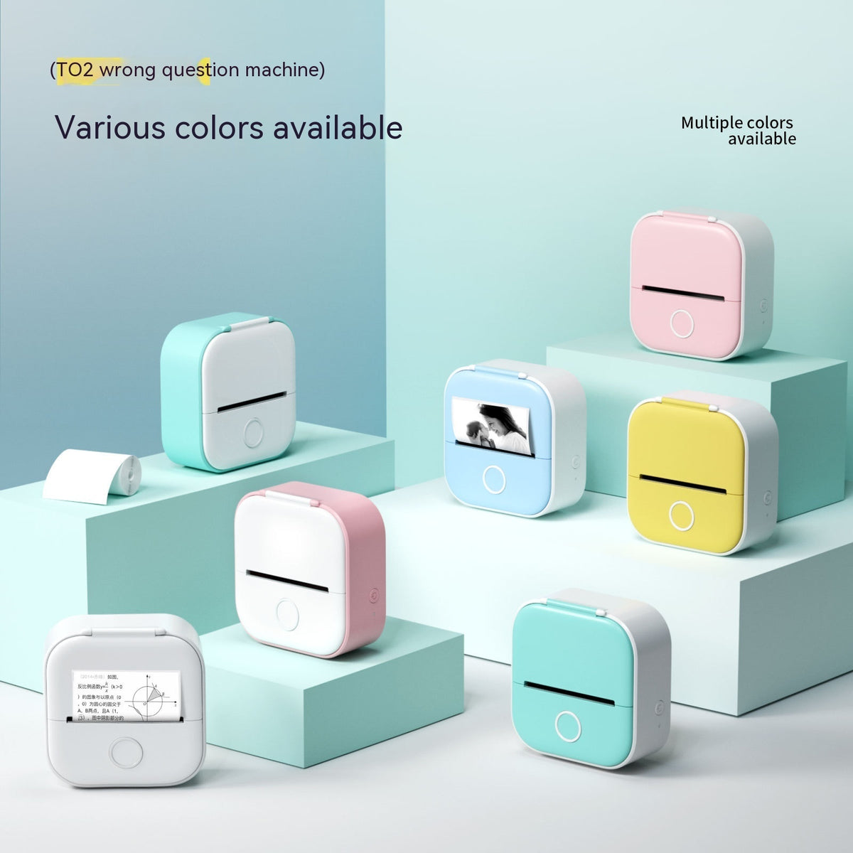 Portable Mini Label Printer Pro compact wireless label maker