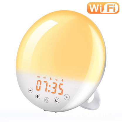 Smart Wake-Up Alarm Clock Light front view