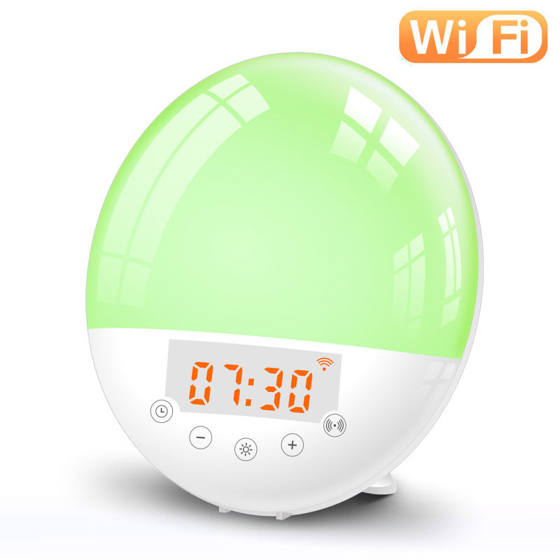 Smart Wake-Up Alarm Clock Light front view