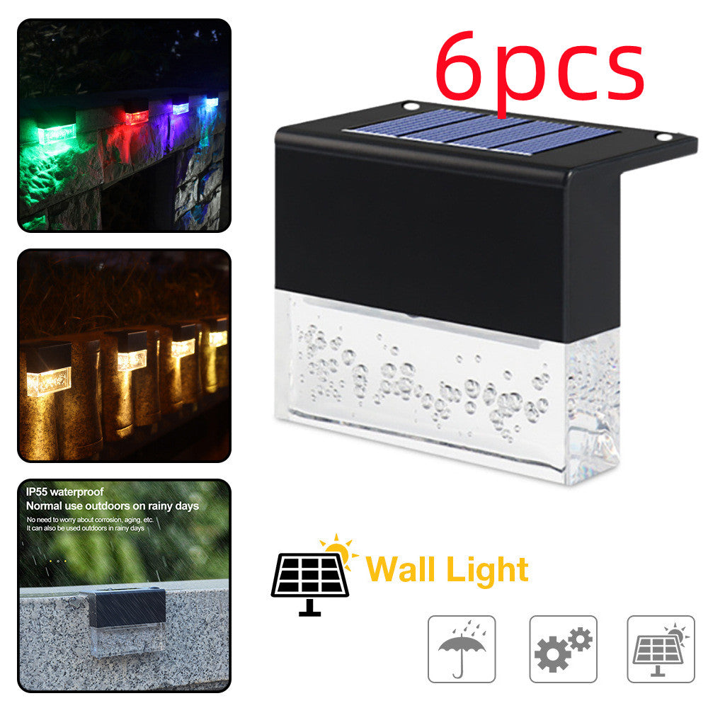RGB Solar Step Lights Outdoor front view