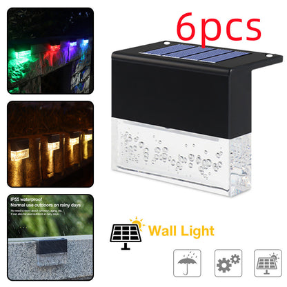RGB Solar Step Lights Outdoor front view