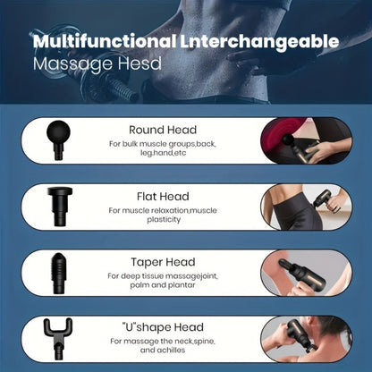 Mini Massage Gun – Portable Muscle Massager