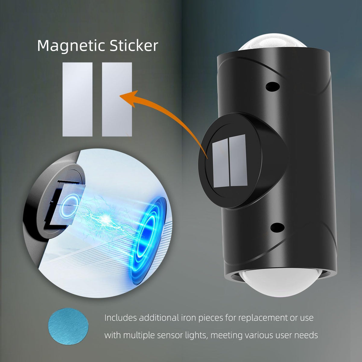 Motion Sensor Night Lights Lamp front view