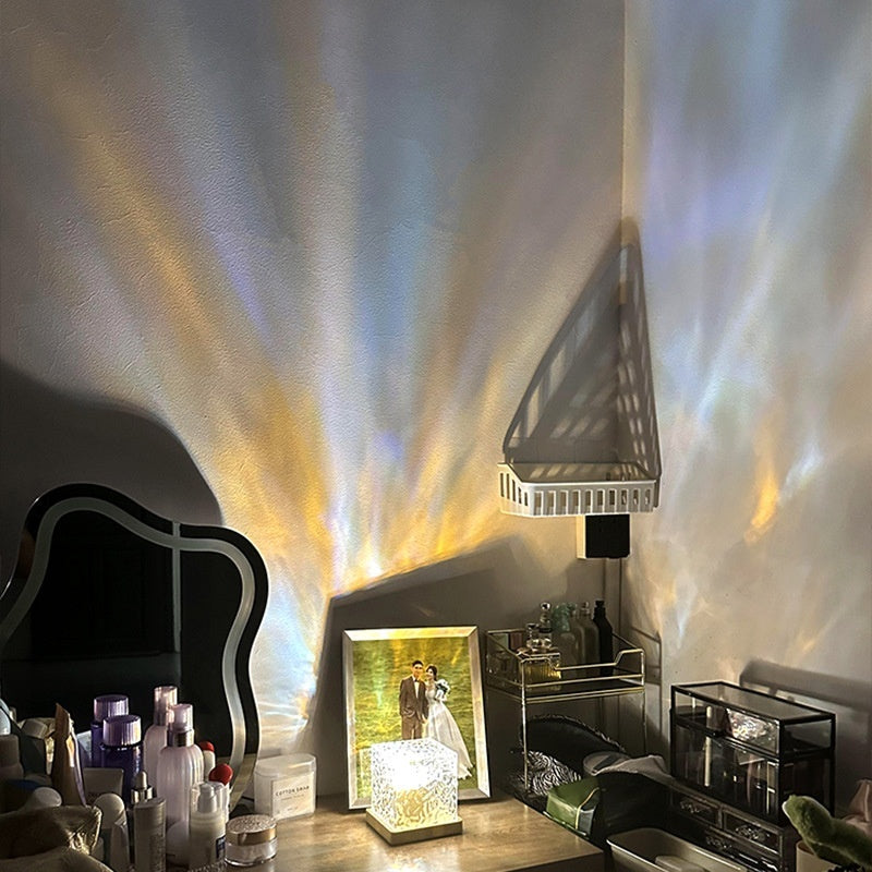 RGB Water Wave Crystal Lamp LED