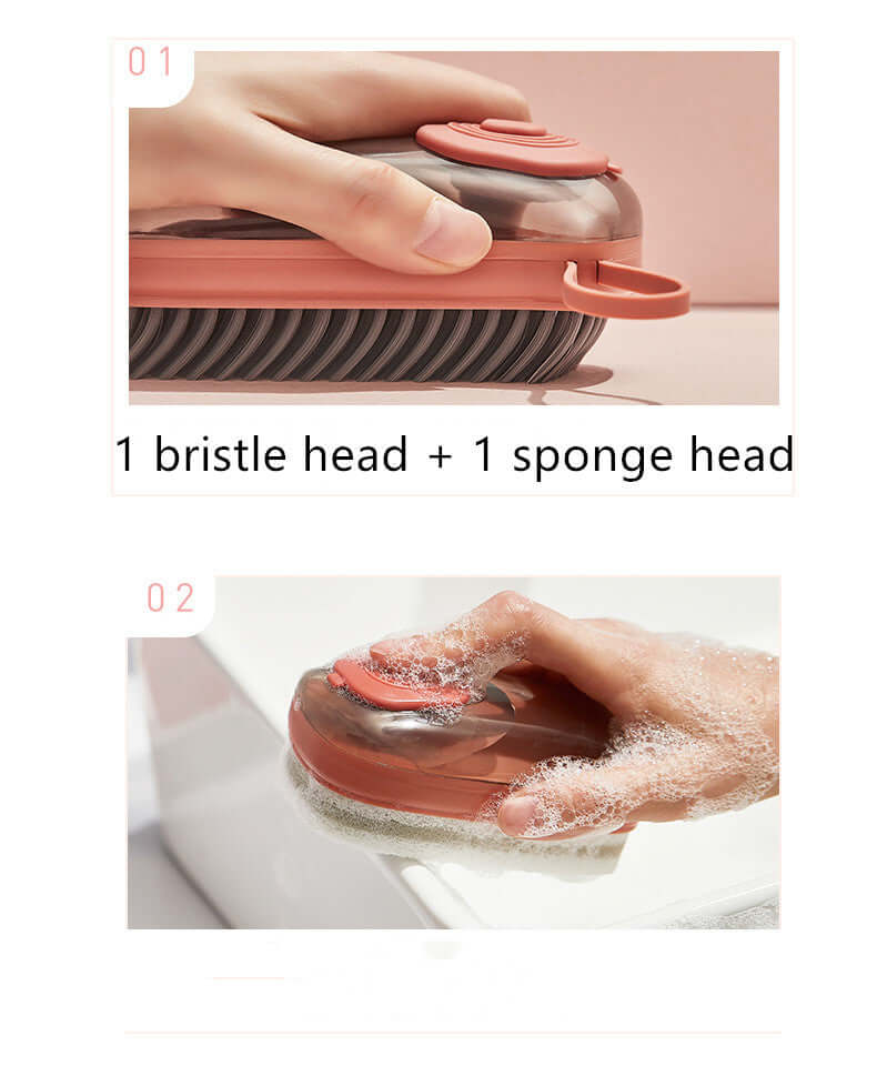 Automatic Soap Dispensing Brush