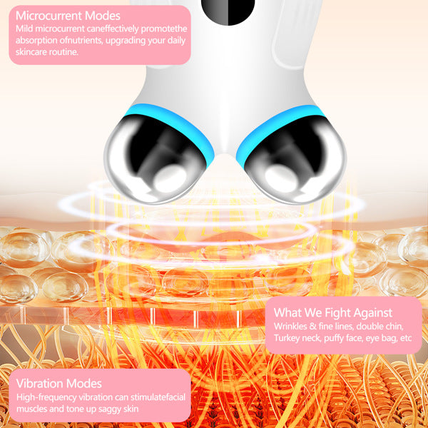 EMS Facial Beauty Device – Portable Facial Care Tool