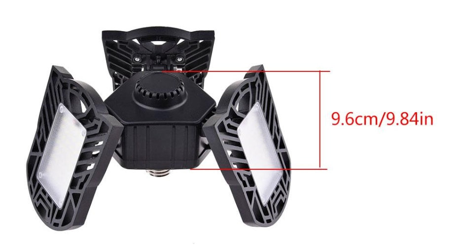 Deformable LED Garage Light
