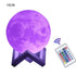 16-Color LED Moon Lamp