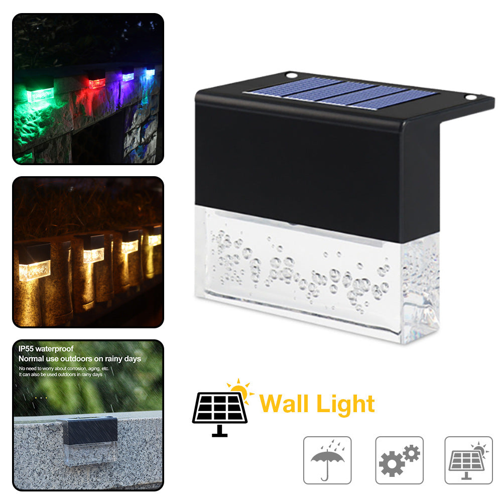 RGB Solar Step Lights Outdoor front view