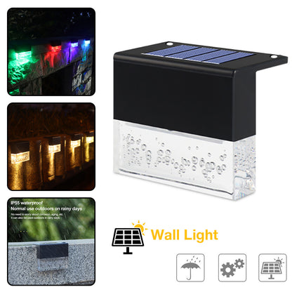 RGB Solar Step Lights Outdoor front view