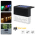 RGB Solar Step Lights Outdoor front view