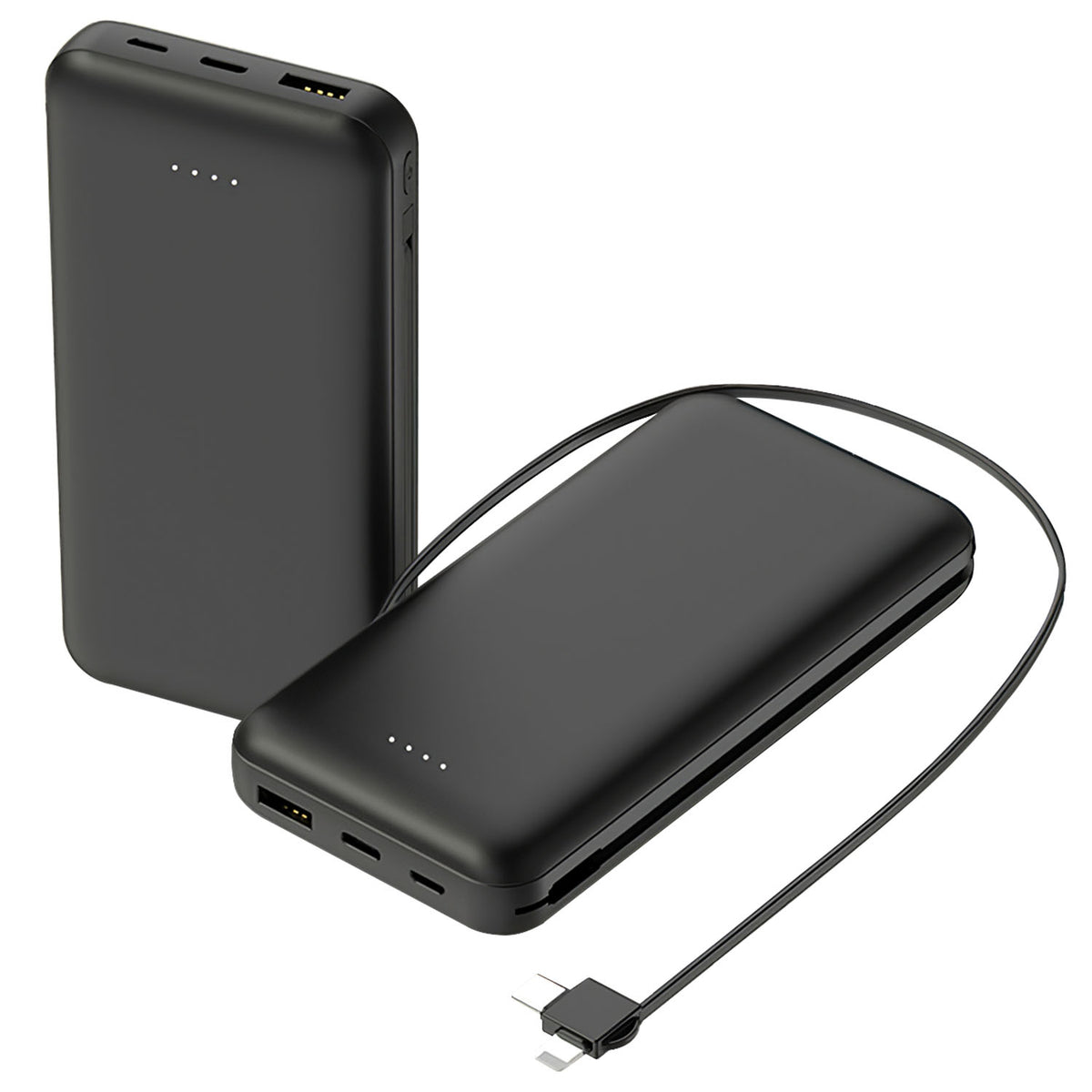 10000mAh Fast Charge Power Bank front view