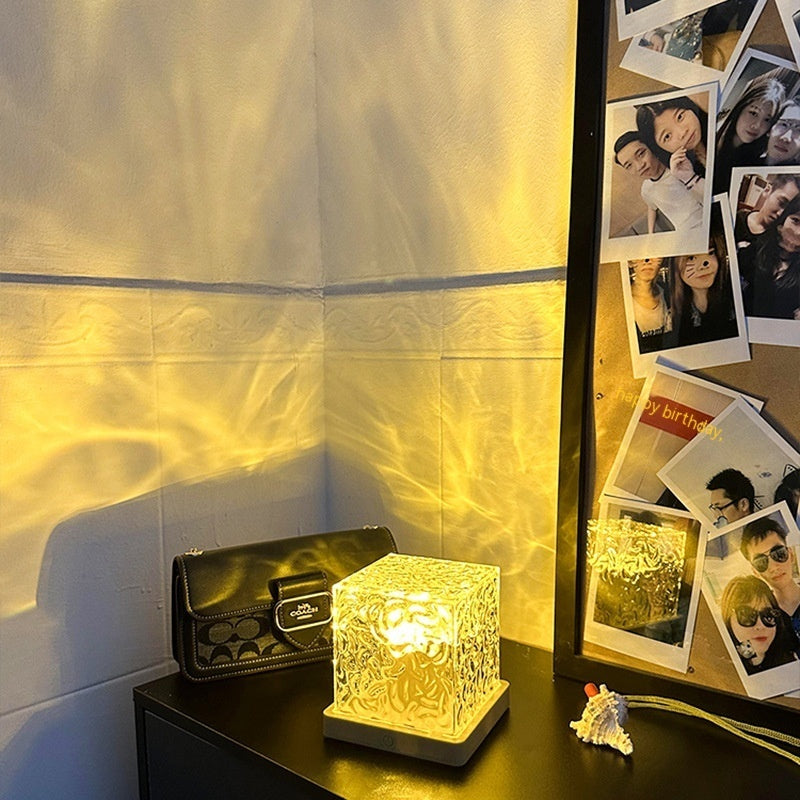 RGB Water Wave Crystal Lamp LED