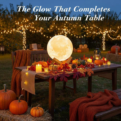 16-Color LED Moon Lamp