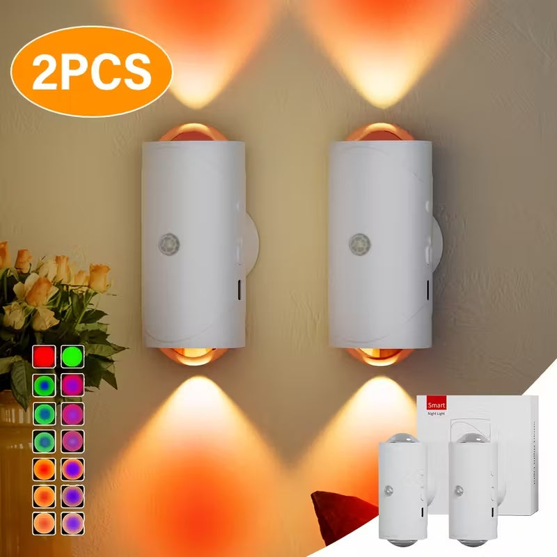 Motion Sensor Night Lights Lamp front view