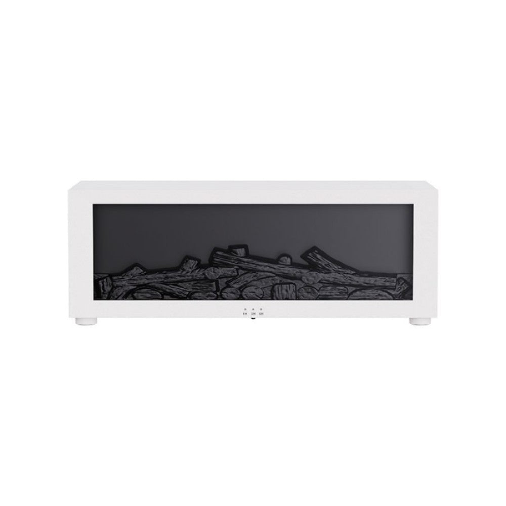 LED fireplace humidifier with aroma diffuser