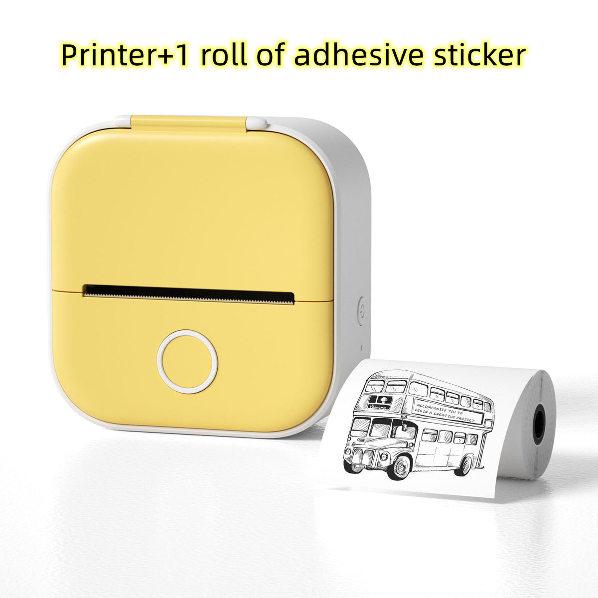 Portable Mini Label Printer Pro compact wireless label maker